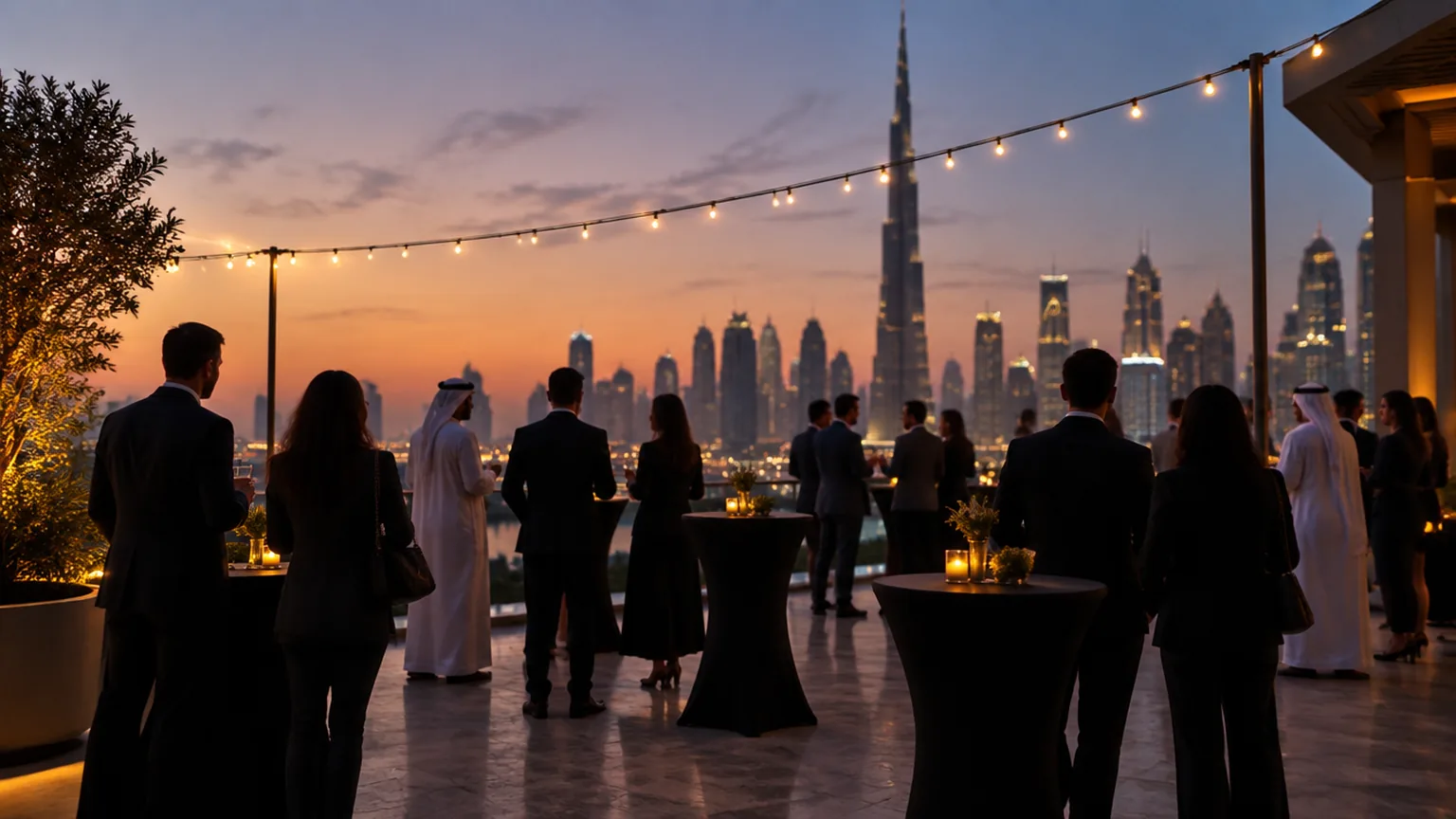 Corporate event coverage in Dubai by LUMIQ