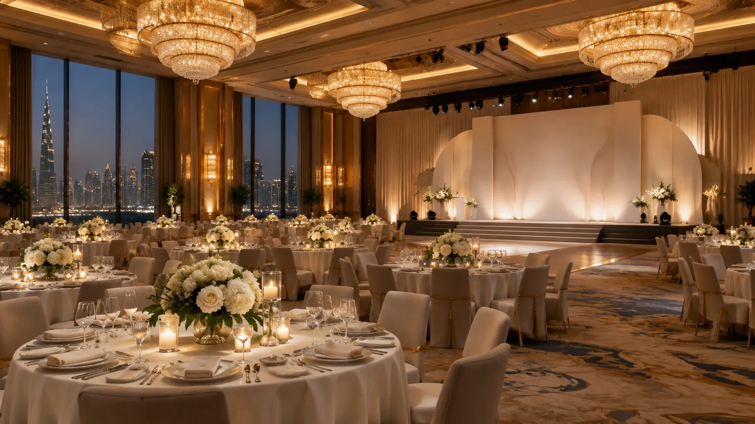 Gala dinner coverage in Dubai by LUMIQ