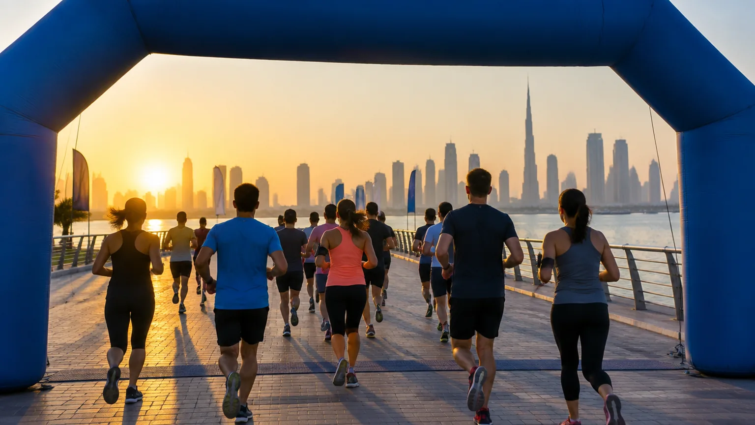 Sports event coverage in Dubai by LUMIQ