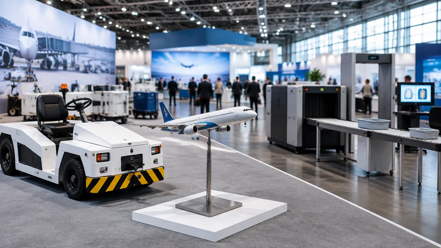 Aviation, Aerospace & Airports exhibition stand in Dubai