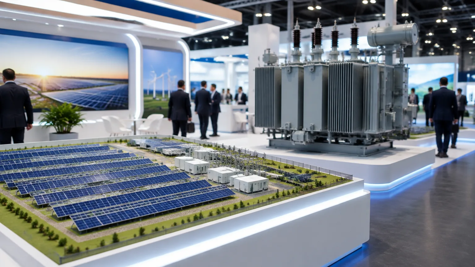 Energy, Water & Sustainability exhibition stand in Dubai