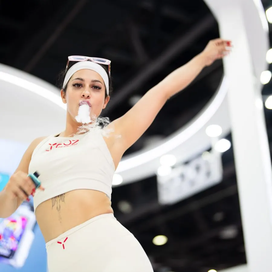 Performer at a brand activation